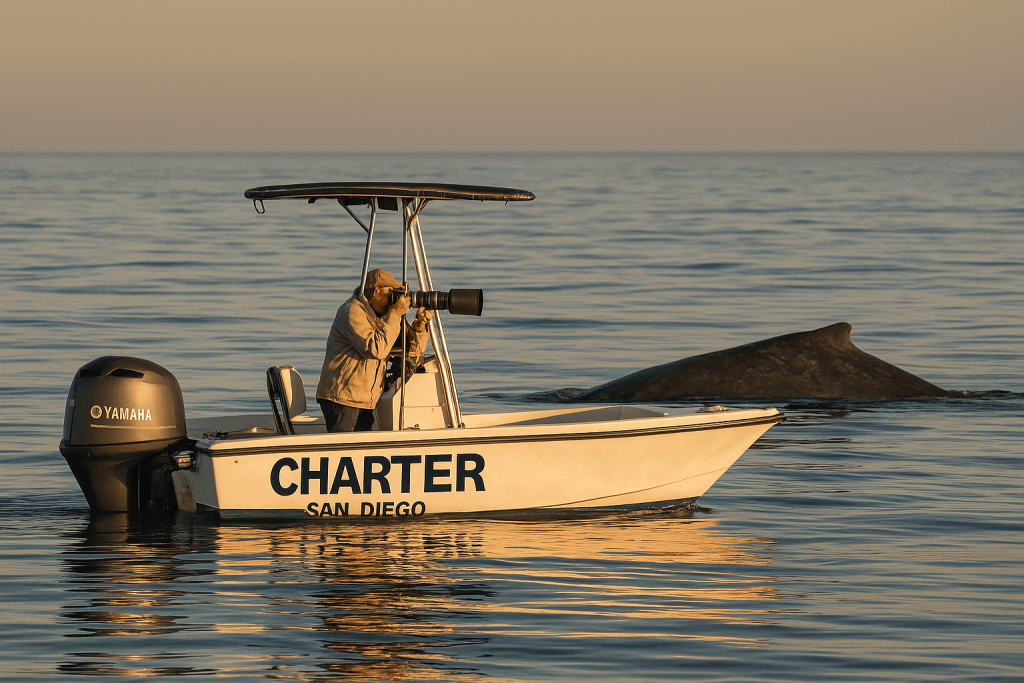 Filmmaker Support Whale Watching Tours in San Diego